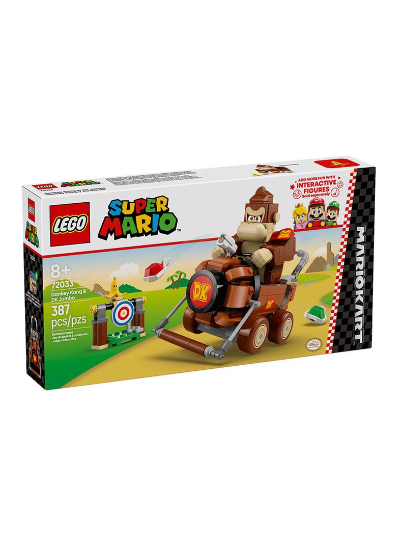 Lego Mario Kart Donkey Kong y Jumbo DK-0