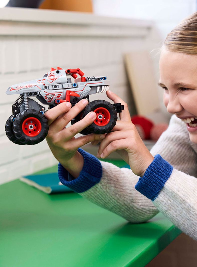 Lego Monster Jam Thunderroarus Motor de Carga Manual-3