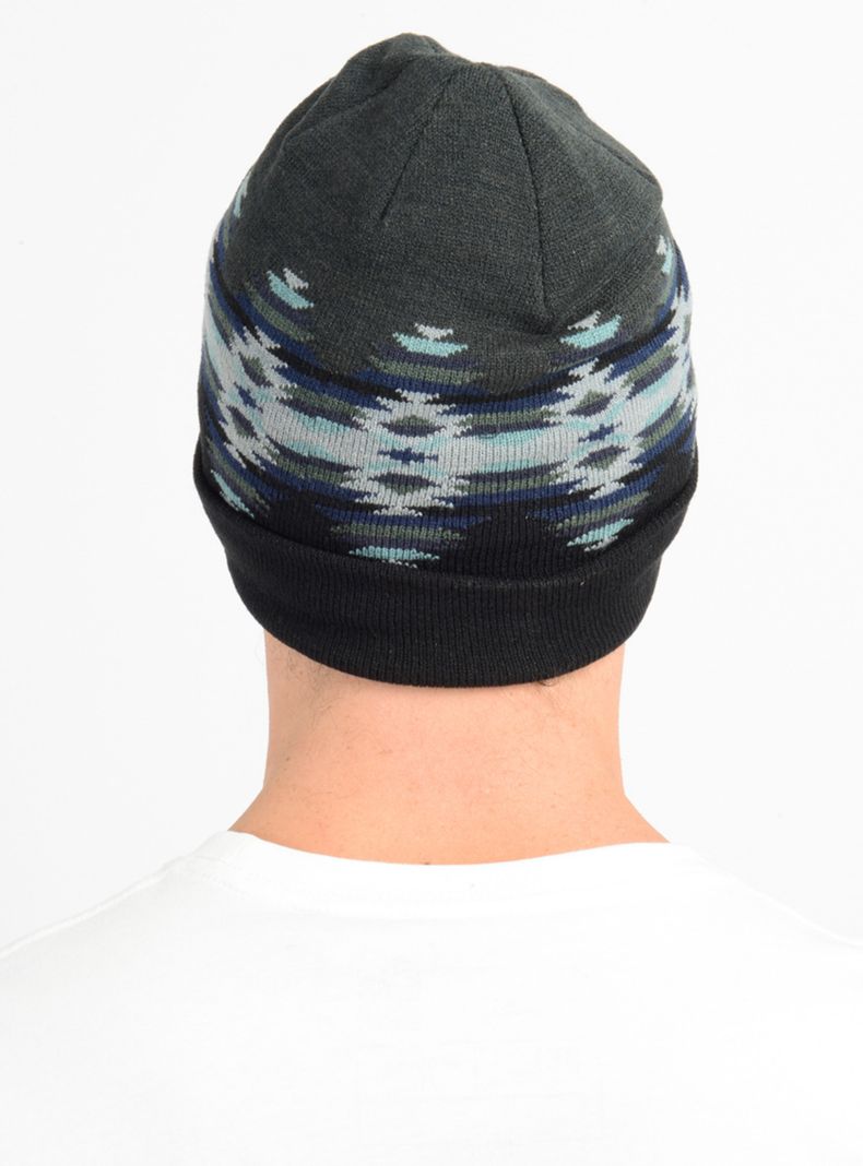 Beanie de Lana Tejido Jacquard-1