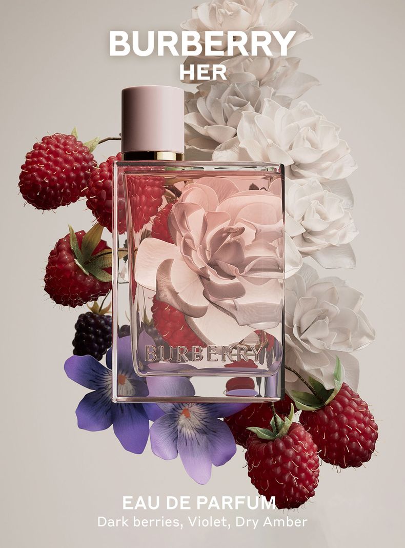 Set Perfume Burberry Her EDP Mujer 100 ml + Pen Spray 10 ml + Body Lotion 75 ml-2