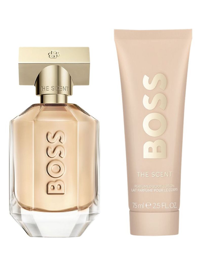 Set Perfume Scent Woman EDP Mujer 50 ml + Body Lotion 75 ml Hugo Boss-0