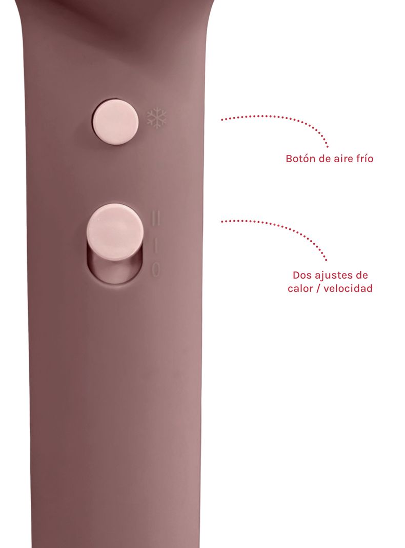Secador de Pelo 1600W MHR-010-3