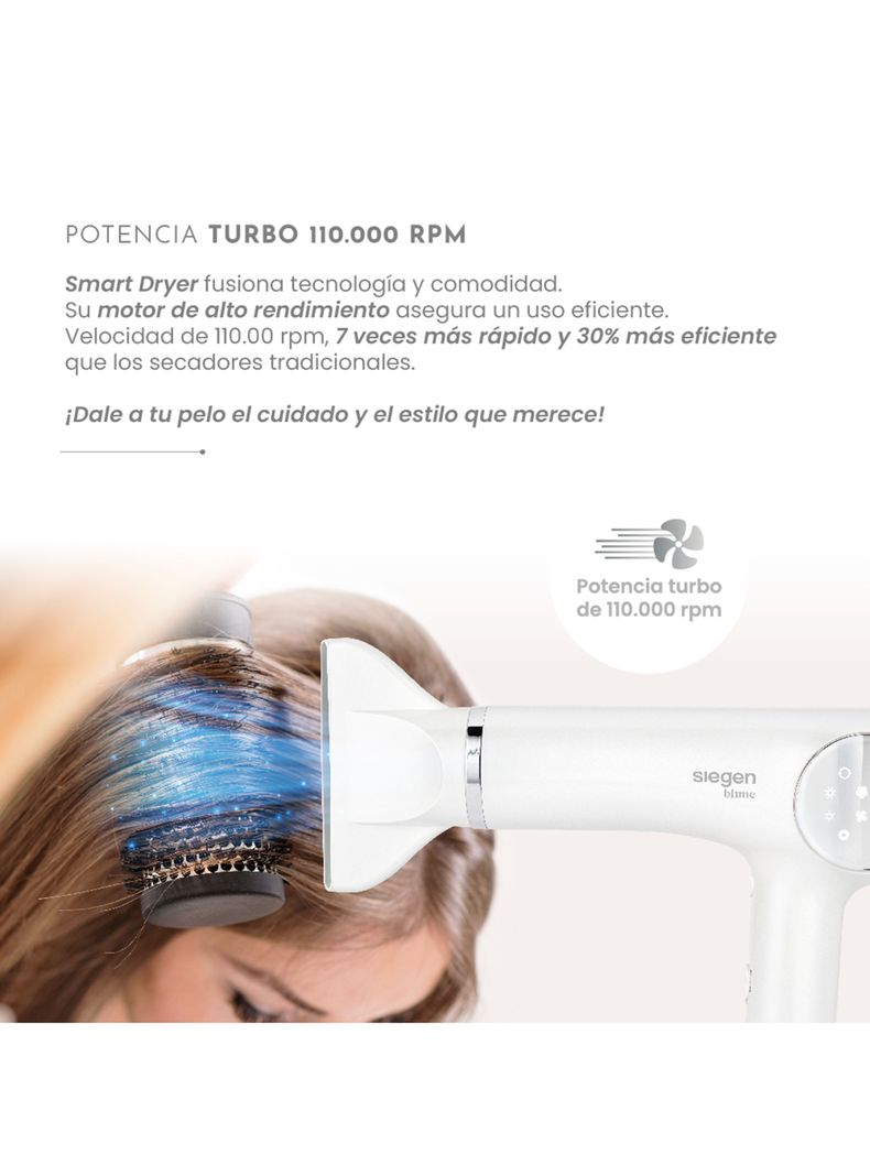 Secador de Pelo  3 en 1  Smart Dryer SG-B3160-4