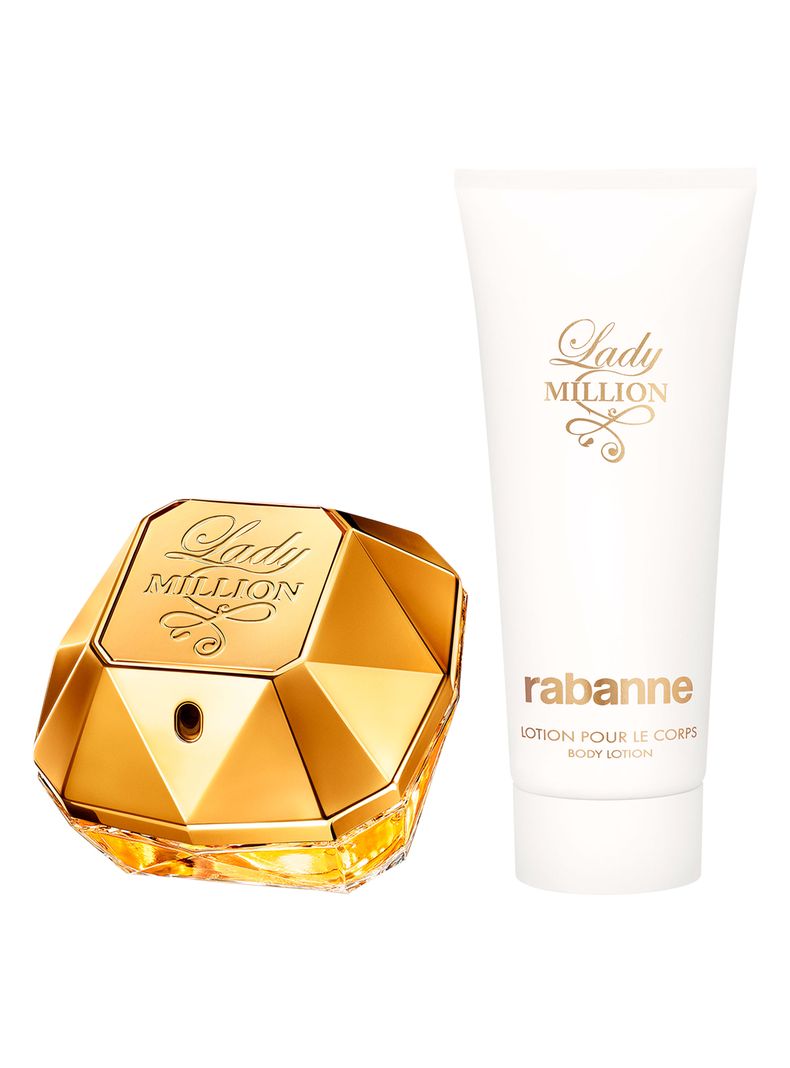 Set Perfume Lady Million EDP Mujer 80 ml + Loción Corporal 100 ml-1