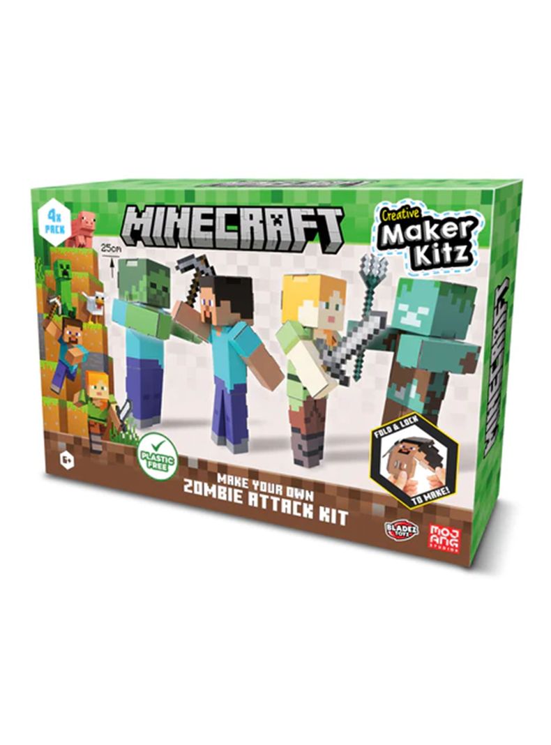Pack de Ataque Zombie Minecraft-0