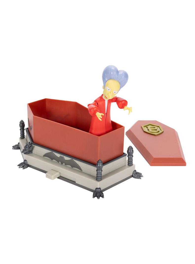Figura de Acción Los Simpsons Mr Burns Ataud 5-1