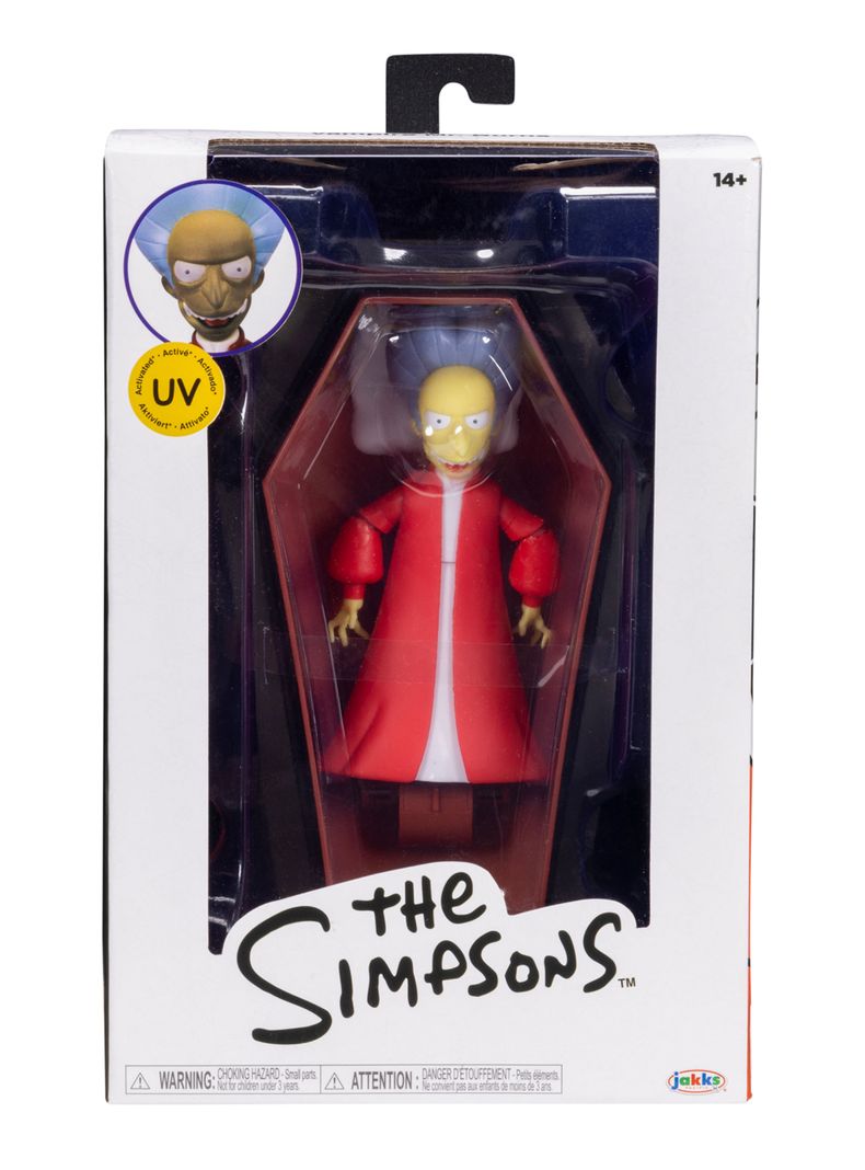 Figura de Acción Los Simpsons Mr Burns Ataud 5-4