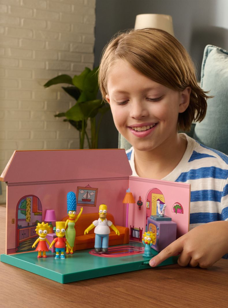 Figura de Acción Los Simpsons Playset Casa 2-4