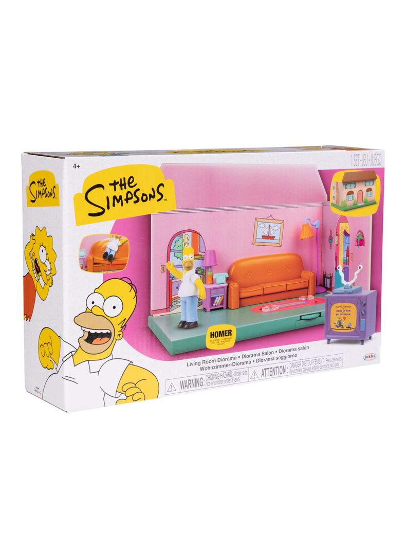 Figura de Acción Los Simpsons Playset Casa 2-3