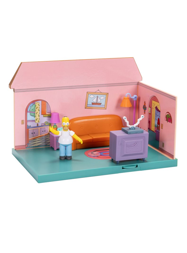 Figura de Acción Los Simpsons Playset Casa 2-1