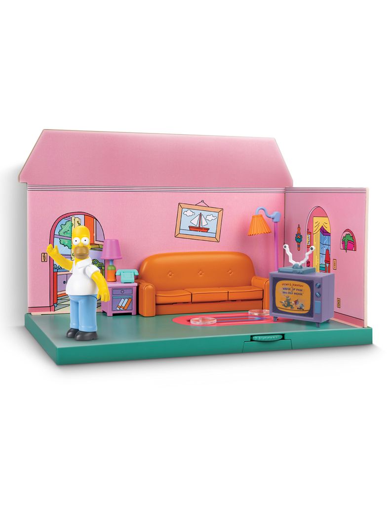 Figura de Acción Los Simpsons Playset Casa 2-0