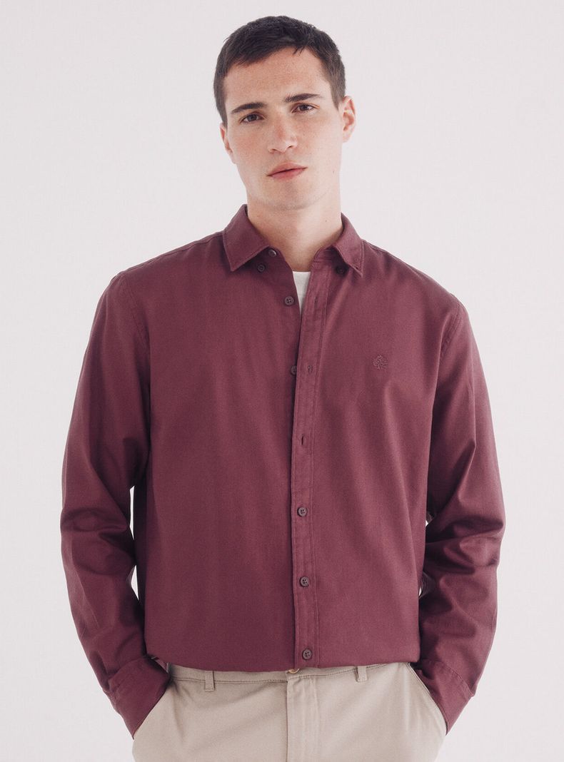 Camisa EstructuraTinte en Prenda