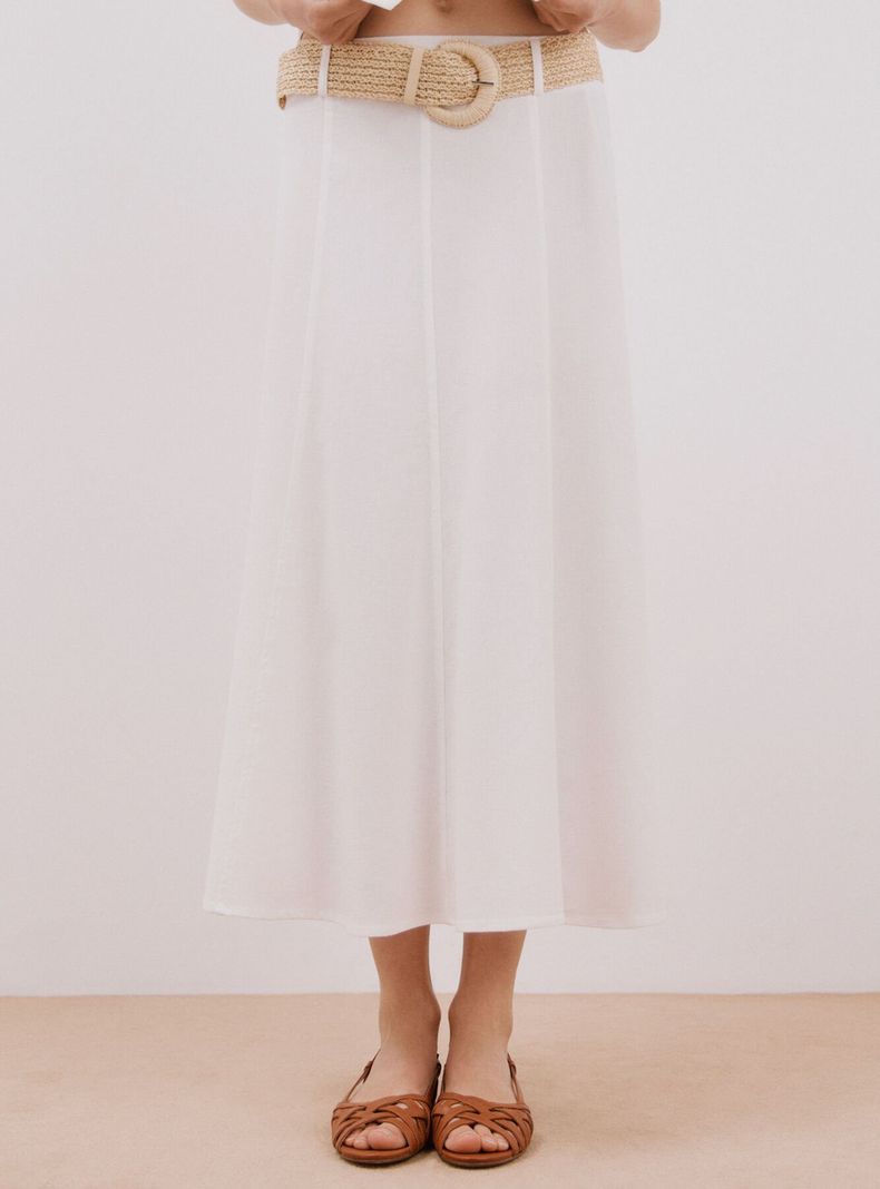 Falda Midi Capa