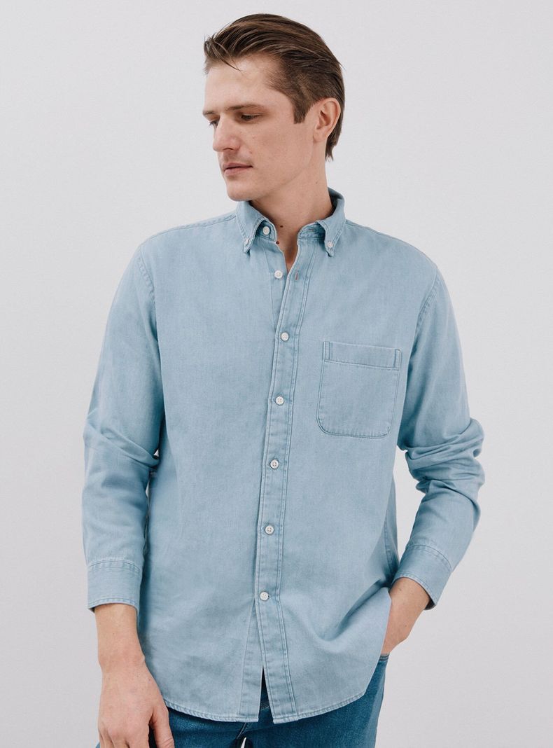 Camisa Denim Casual TX