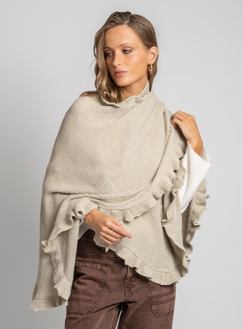 Poncho Ottawa Arena Lolita Pocket | Paris.cl