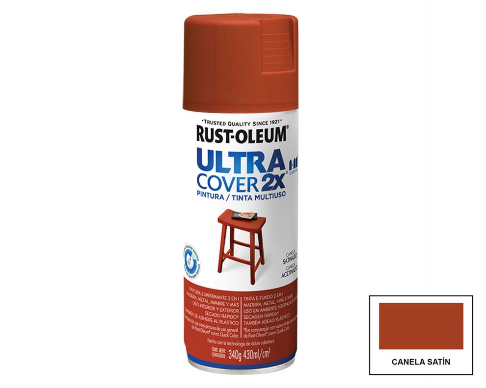 Spray multiusos canela satín Ultra Cover 2X-0