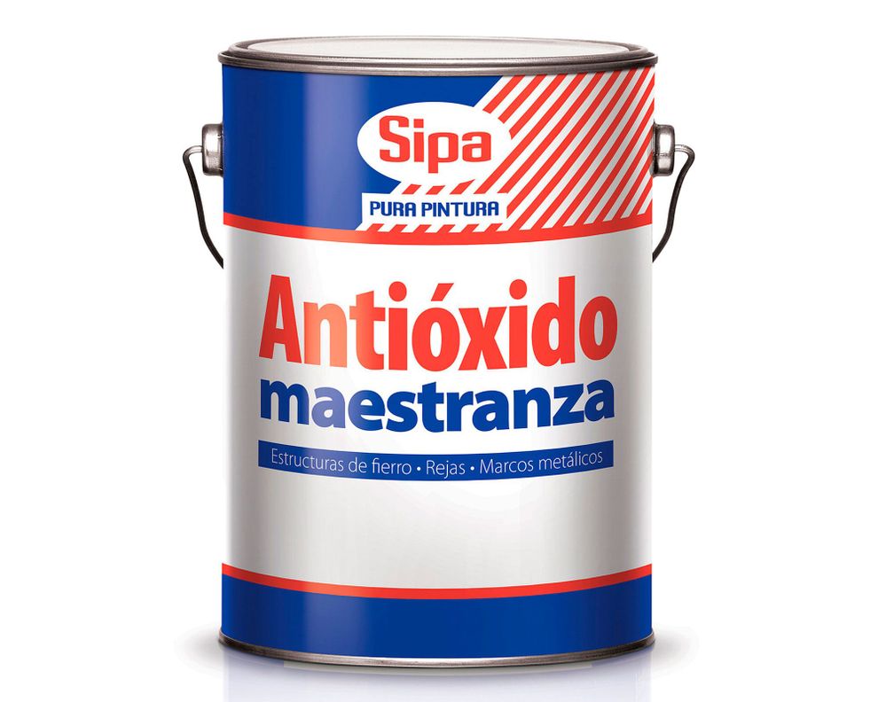 Antióxido 1 galón Maestranza gris brillante Sipa-0