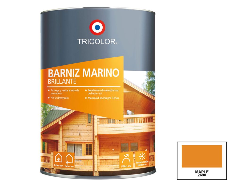 Barniz marino 400 ml maple brillante Tricolor-0