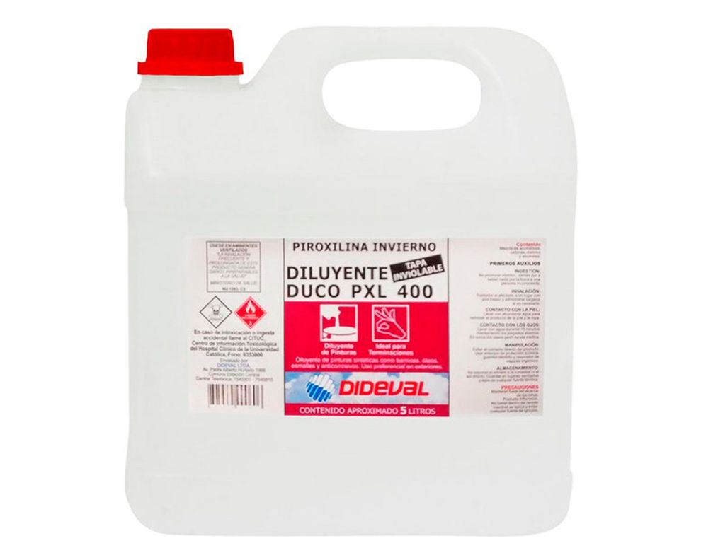 Diluyente duco 5 litros PXL400 Dideval-0
