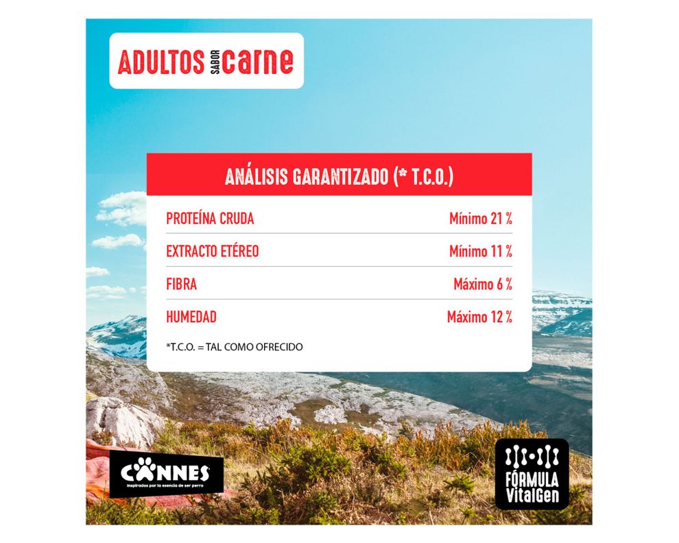 Alimento perro 15 kg Premium carne pollo y cereales Cannes-5