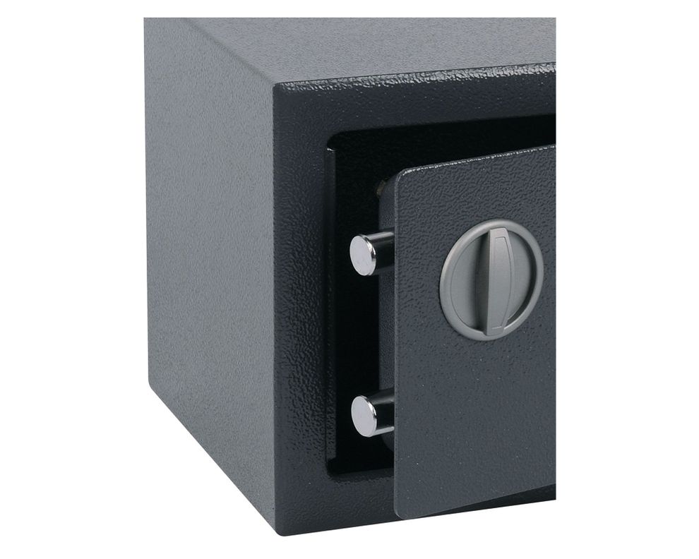 Caja fuerte 18x18x23 cm HYQHOUARN018 gris oscuro Arnik-1