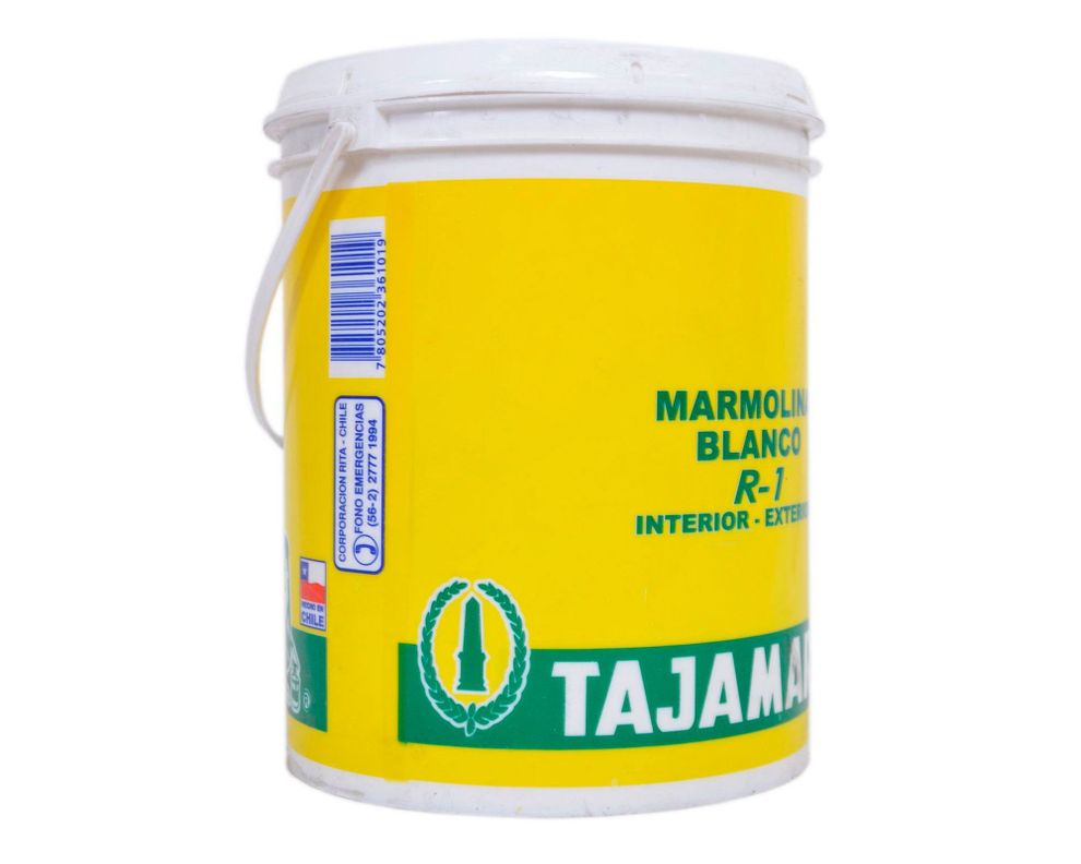 Marmolina 1 galón R-1 blanco Tajamar-1