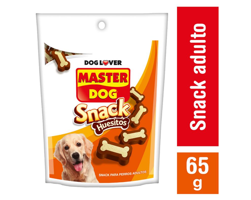 Snack perro 65 gr Huesitos Master Dog-0