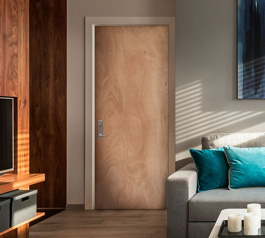 Puerta Interior Terciado 70x200 cm Igal-0