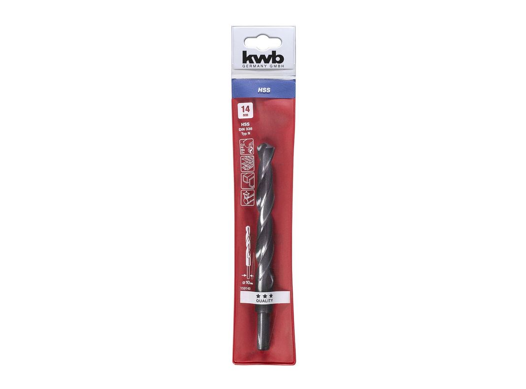 Broca para metal 14 mm HSS 159140 KWB-0