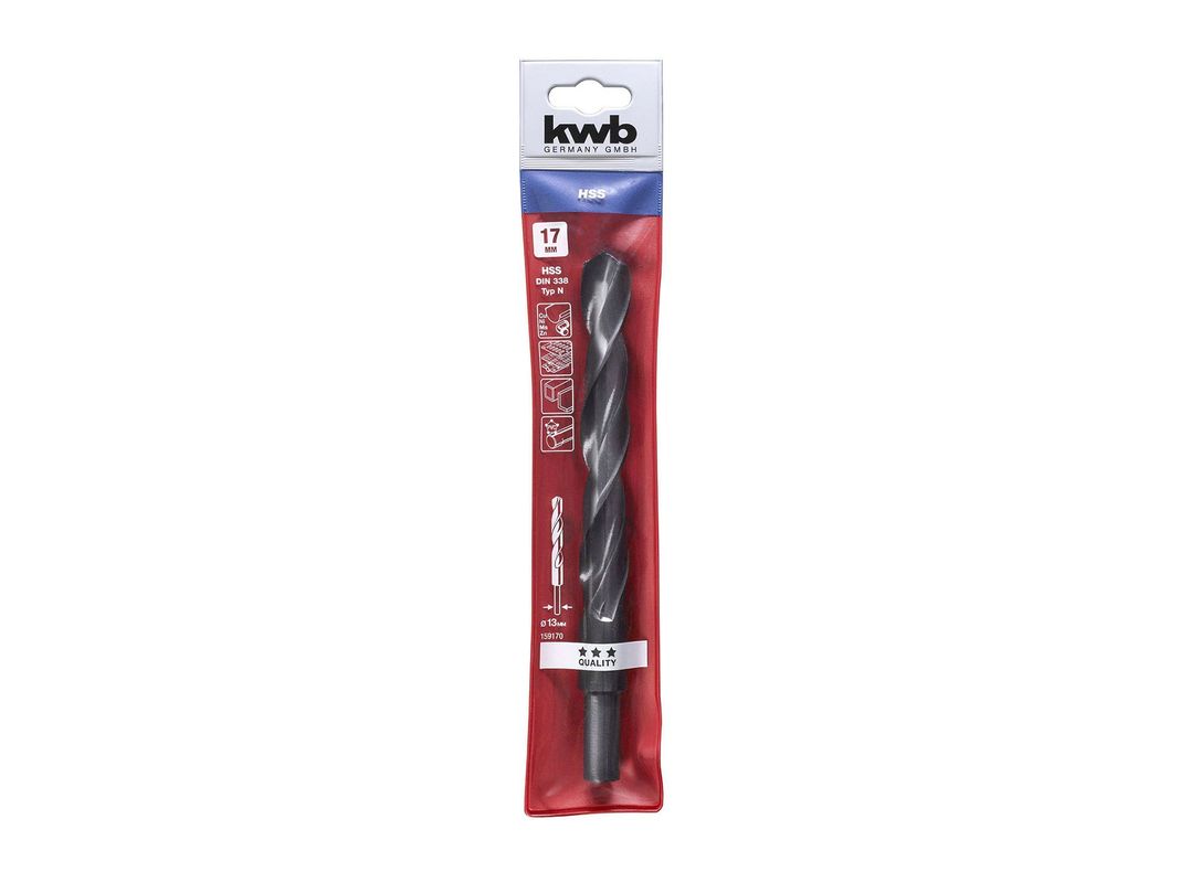 Broca para metal 17 mm HSS 159170 KWB-0