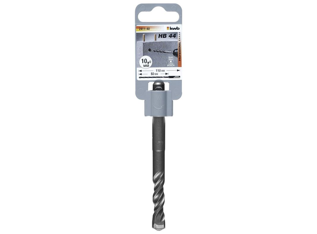 Broca para concreto 10 mm sds 241140 KWB-2