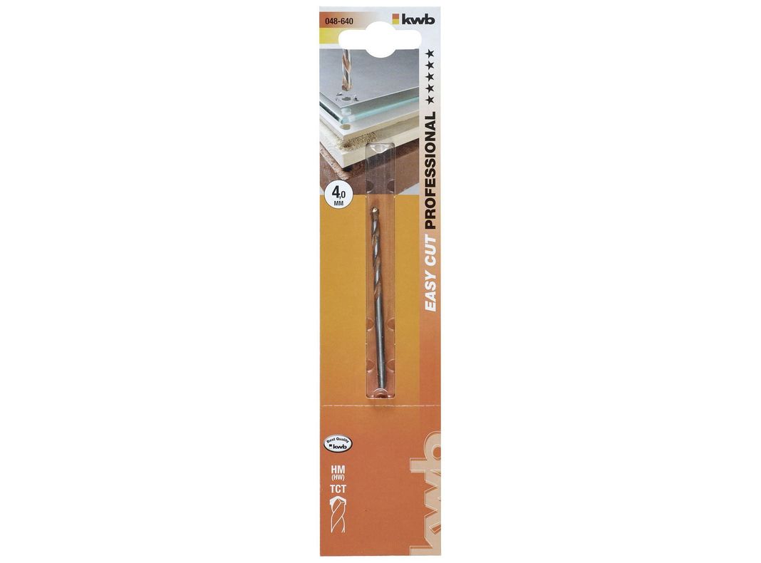 Broca multiuso 4 mm easy cut 48640 KWB-2