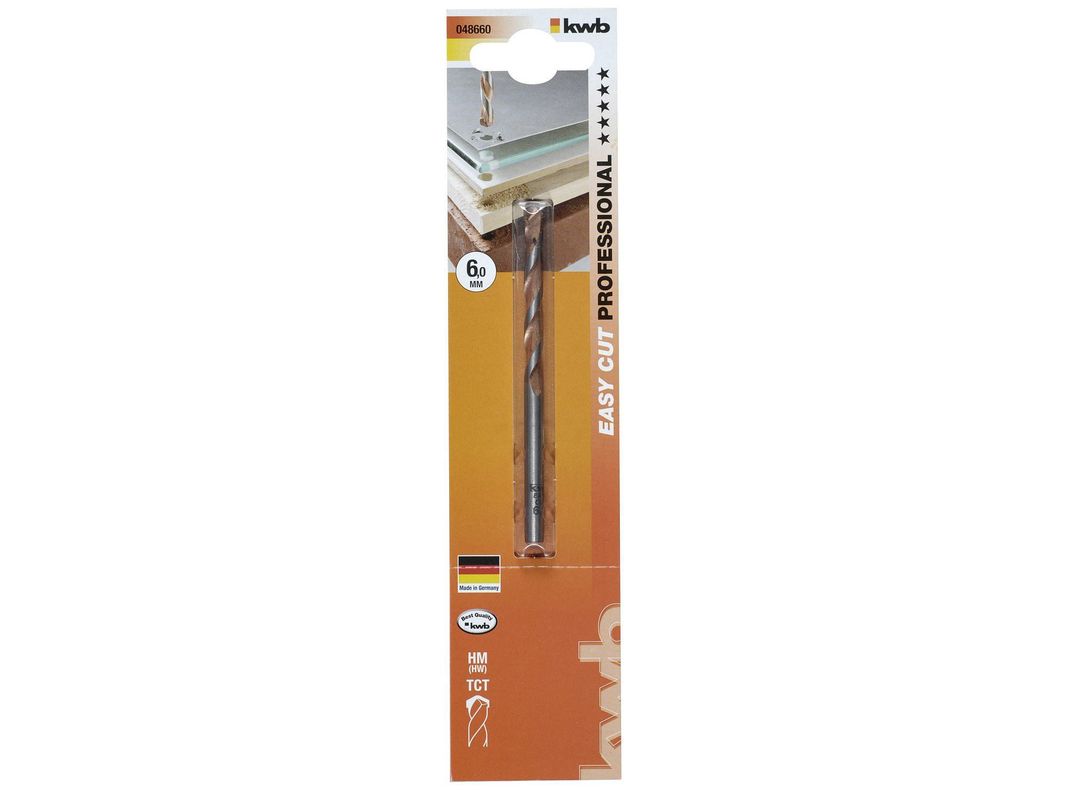 Broca multiuso 6 mm easy cut 48660 KWB-2
