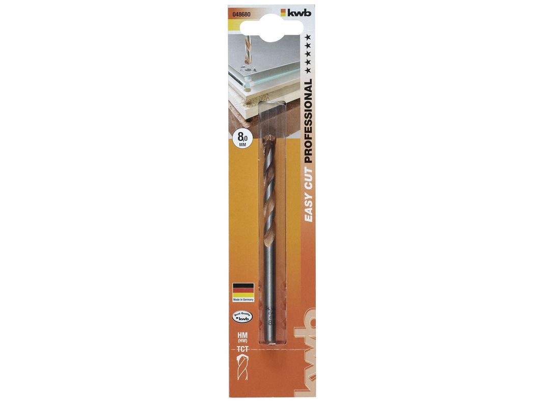 Broca multiuso 8 mm easy cut 48680 KWB-0