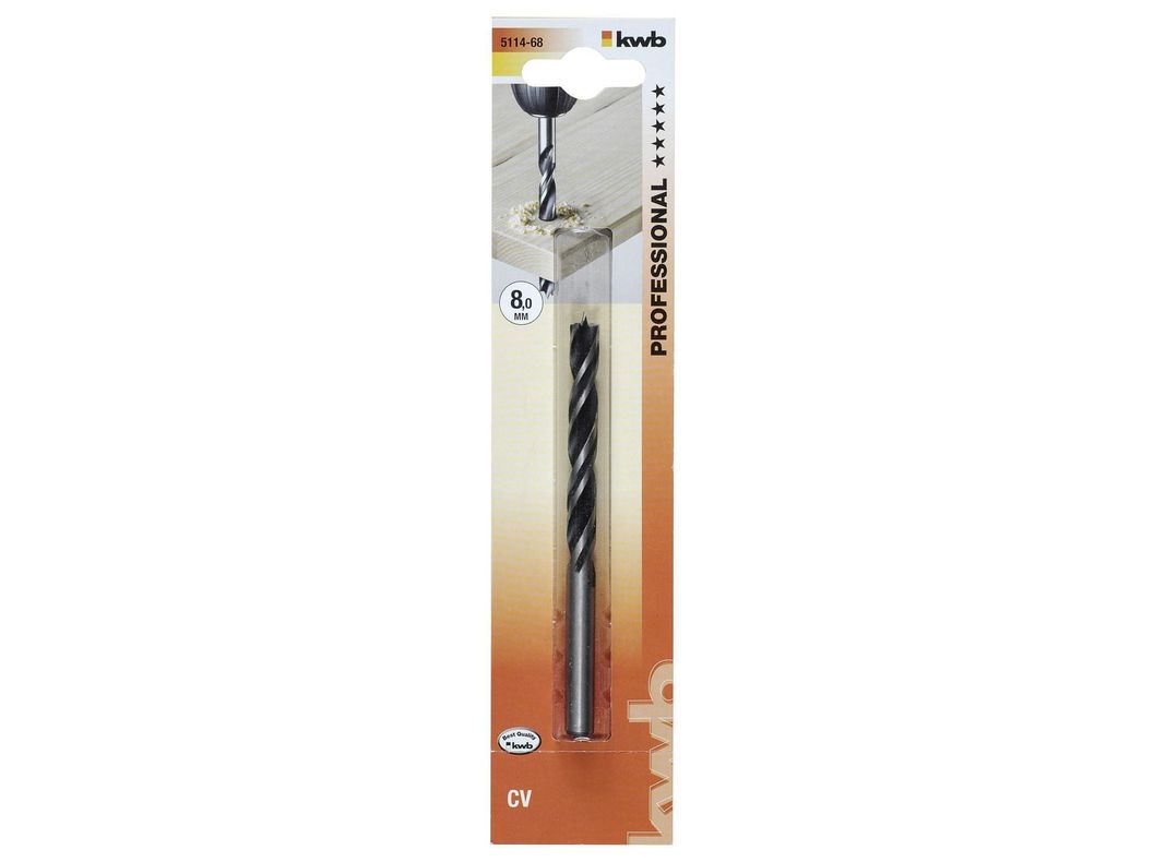 Broca para madera 8 mm 511468 KWB-0