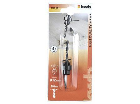 Avellanador para madera 4,0 mm 513104 KWB-0