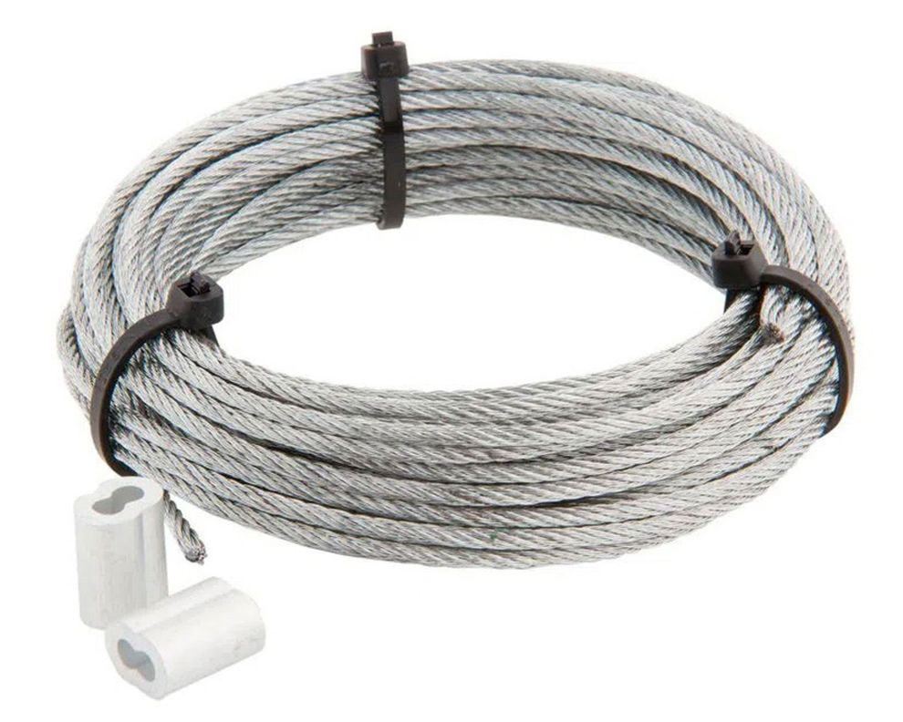 Cable acero 5/32 - 3/16'' x 10 m Imporper-0