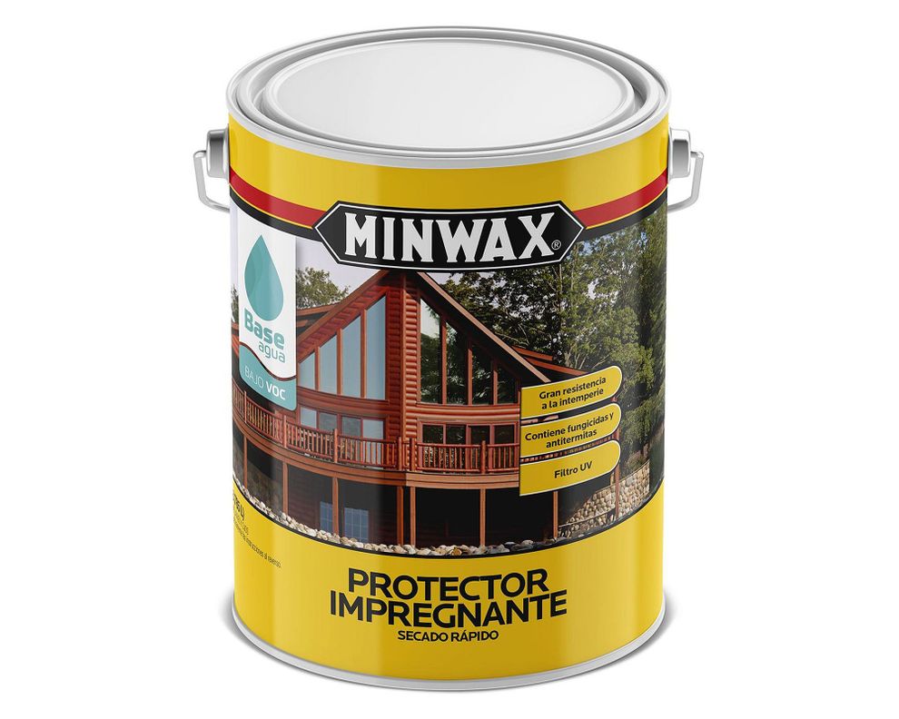 Protector impregnante 1 galón Secado rápido transparente Minwax-0