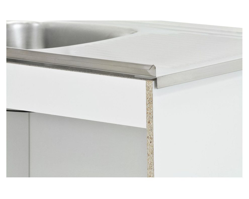 Mueble base lavaplatos EI 3 puertas 1 cajón blanco Mobikit-5