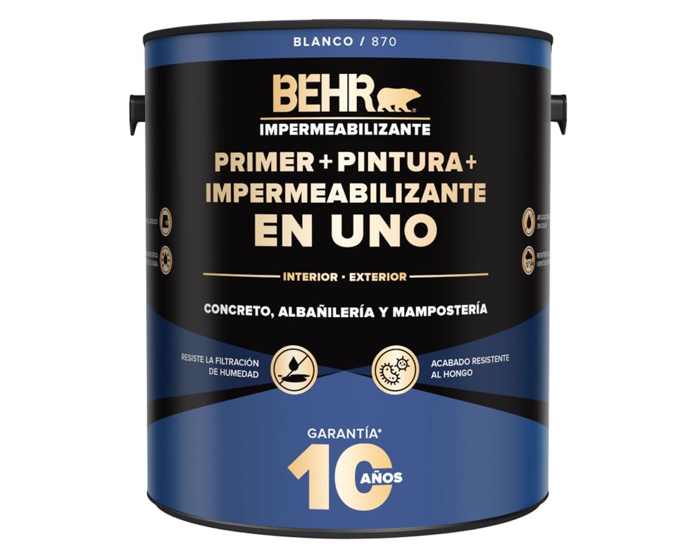 Impermeabilizante 1 galón Specialty blanco Behr-1