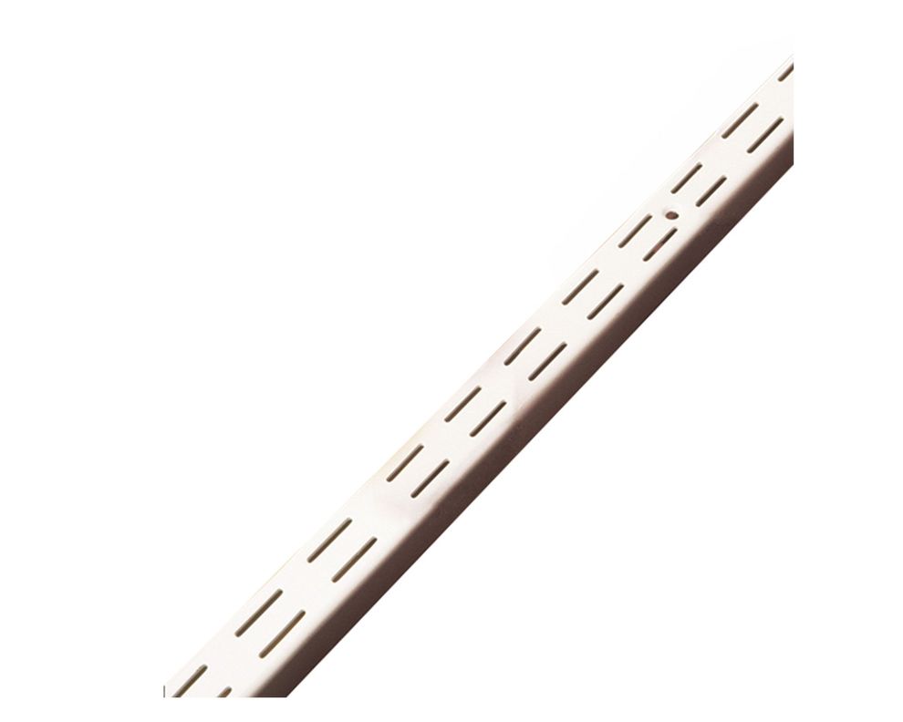 Pilar ranurado doble 32 cm blanco Ducasse-0