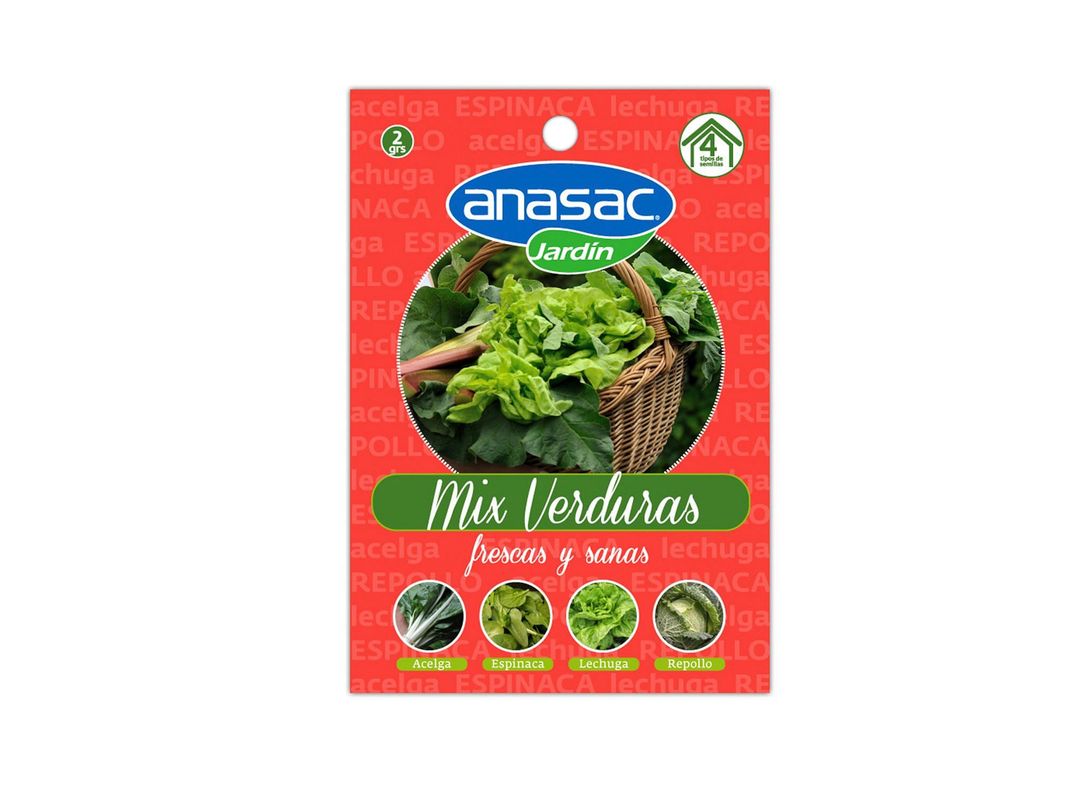 Mix semillas verduras desinfectadas 2 gr Anasac-0