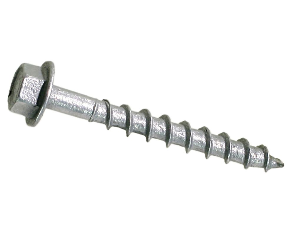 Tornillo estructural #9x 1 1/2'' galvanizado 100 unidades Simpson-0