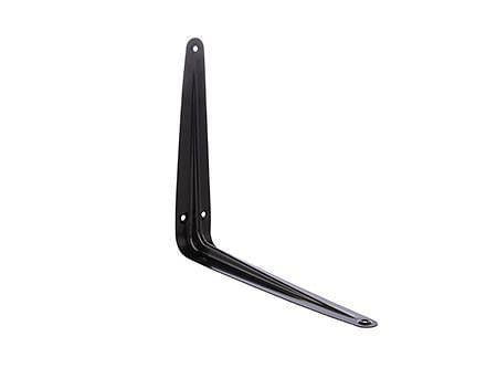 Soporte repisa 20 x 25 cm escuadra negro Ducasse-0