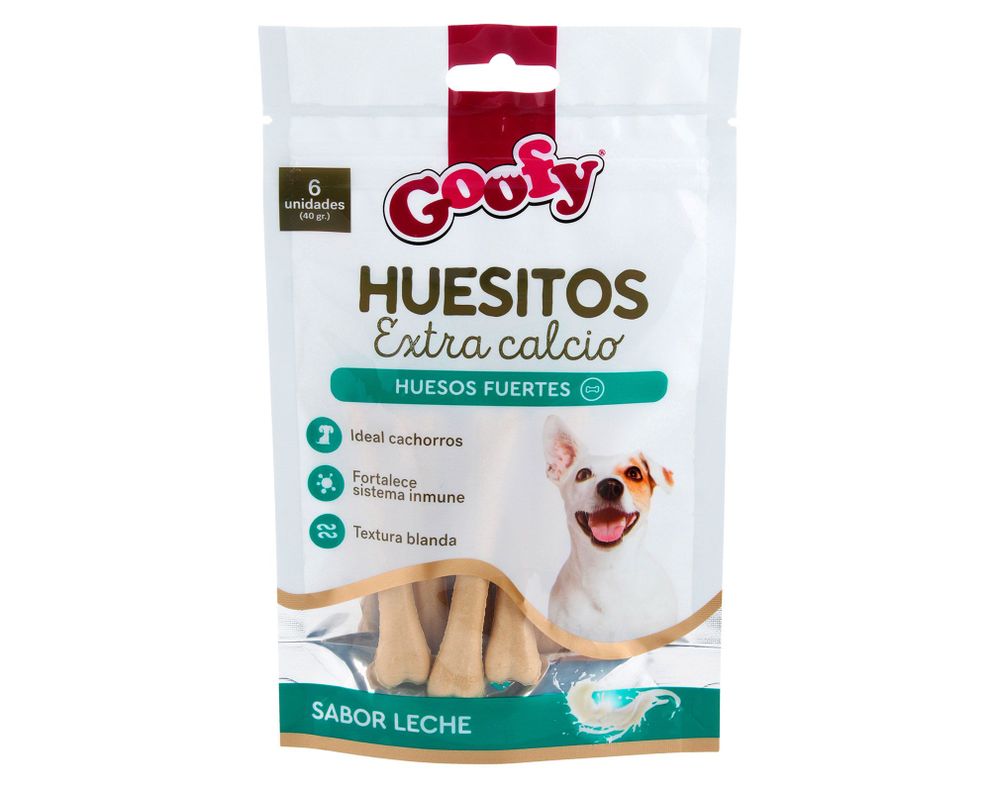 Snack perro 40 gr Leche extra calcio Goofy-0