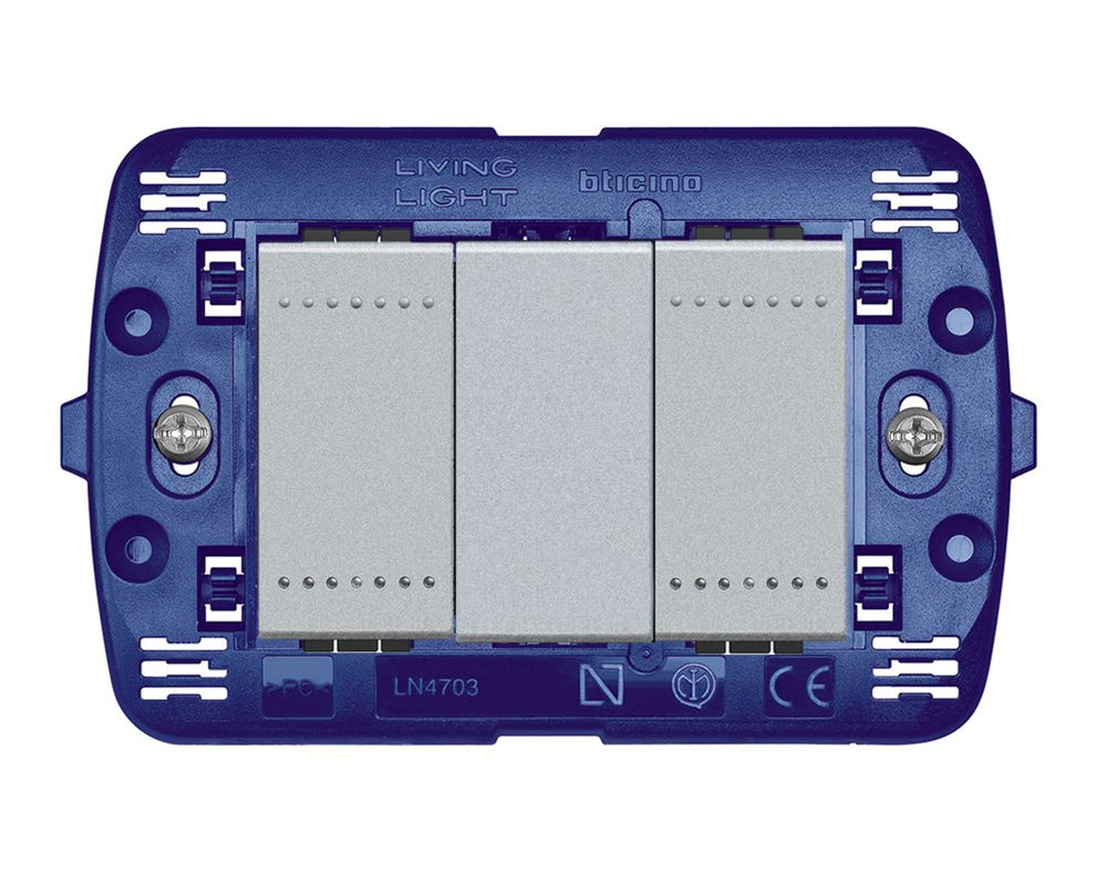 Interruptor doble 16a 250v Bticino-0