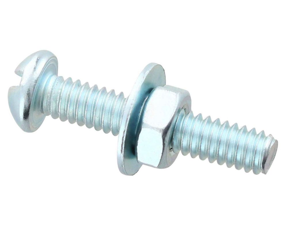 Perno cocina 5/32x1 + tuerca + golilla 10 unidades Mamut