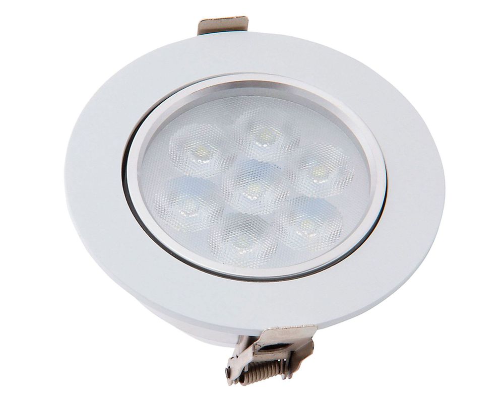 Foco embutido 9 cm 1L LED luz fria blanco Drl-0
