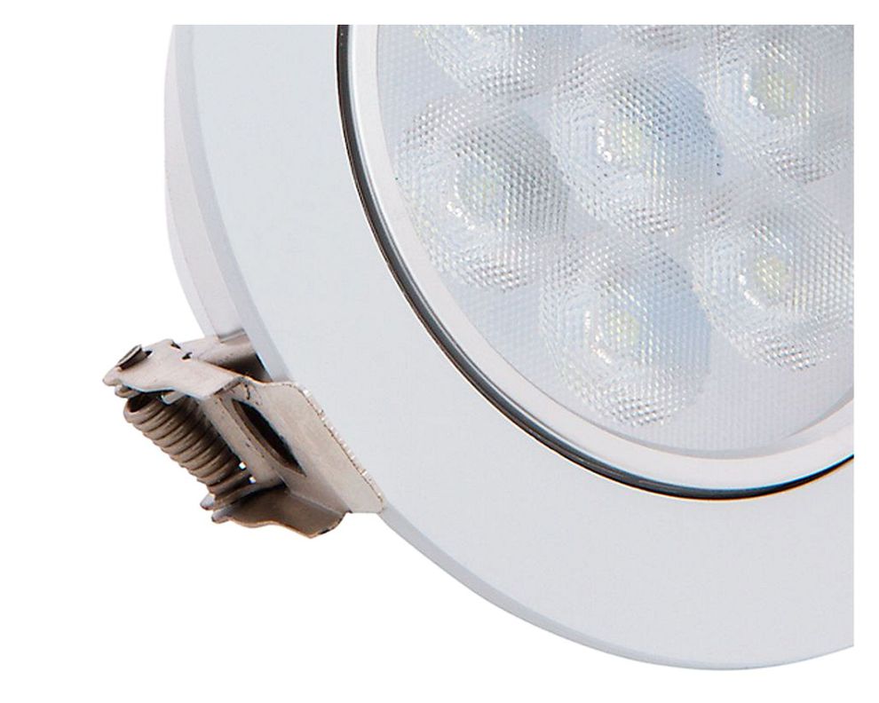 Foco embutido 9 cm 1L LED luz fria blanco Drl-2