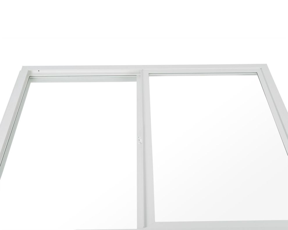 Ventana PVC Simple 91x50 cm Corredera Blanca-3